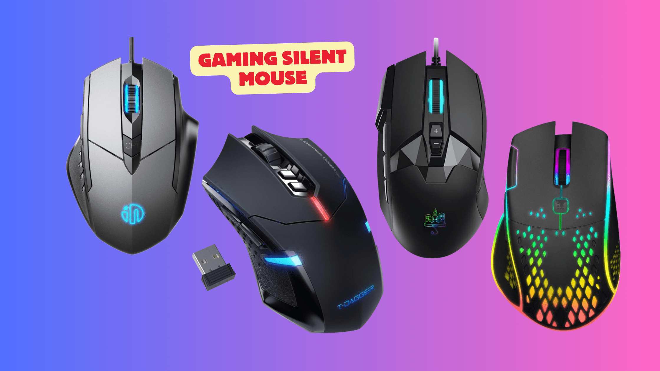 Gaming Silent Mouse