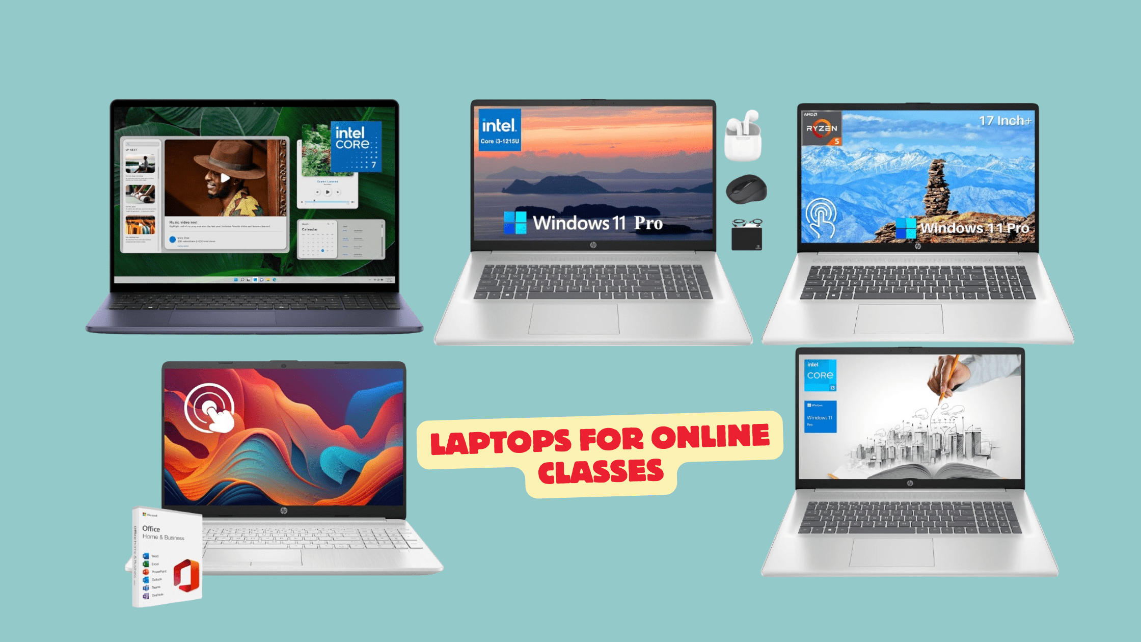 laptops for online classes