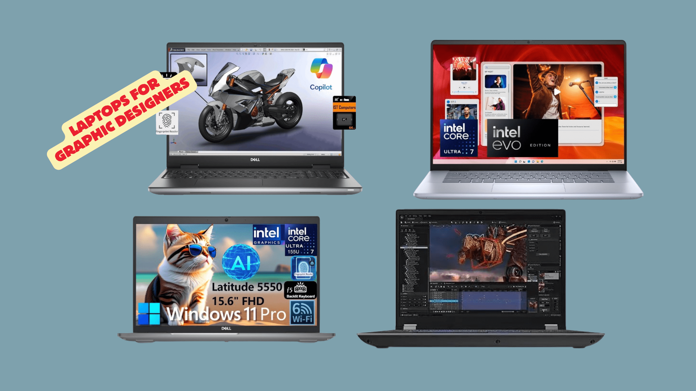 laptops for graphic designers