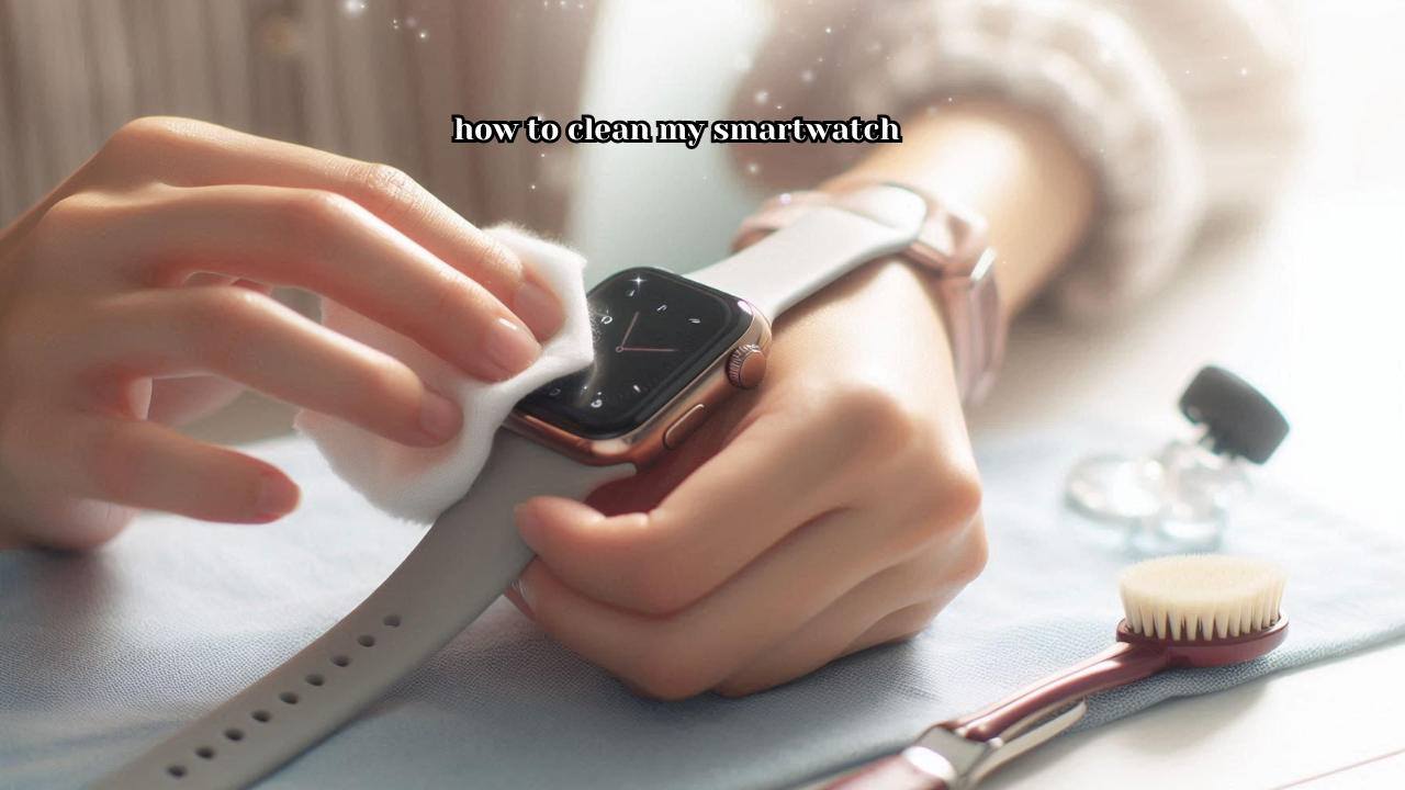 how to clean my smartwatch